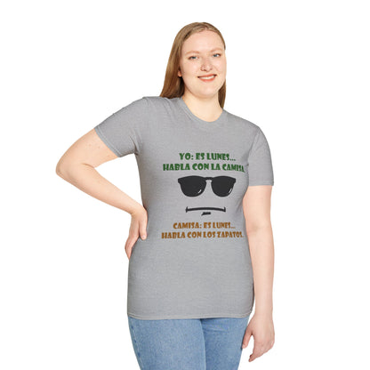 ES LUNES... - Camiseta graciosa para el inicio de semana...