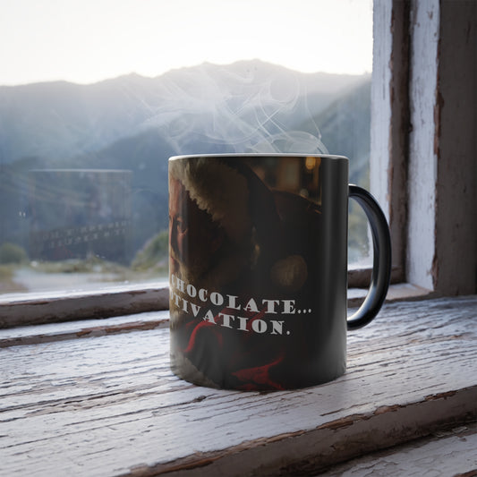 This isn't hot chocolate... it's liquid motivation — Holiday Mug
